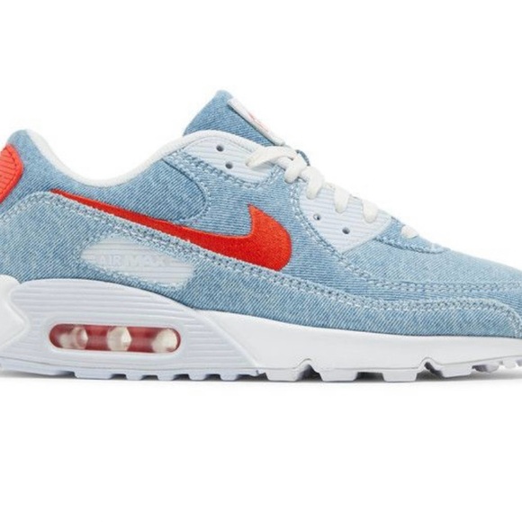 Air Max 90 'Denim' Men's size 9.5 DV2120-900. Used, great condition. No box. - Picture 1 of 7
